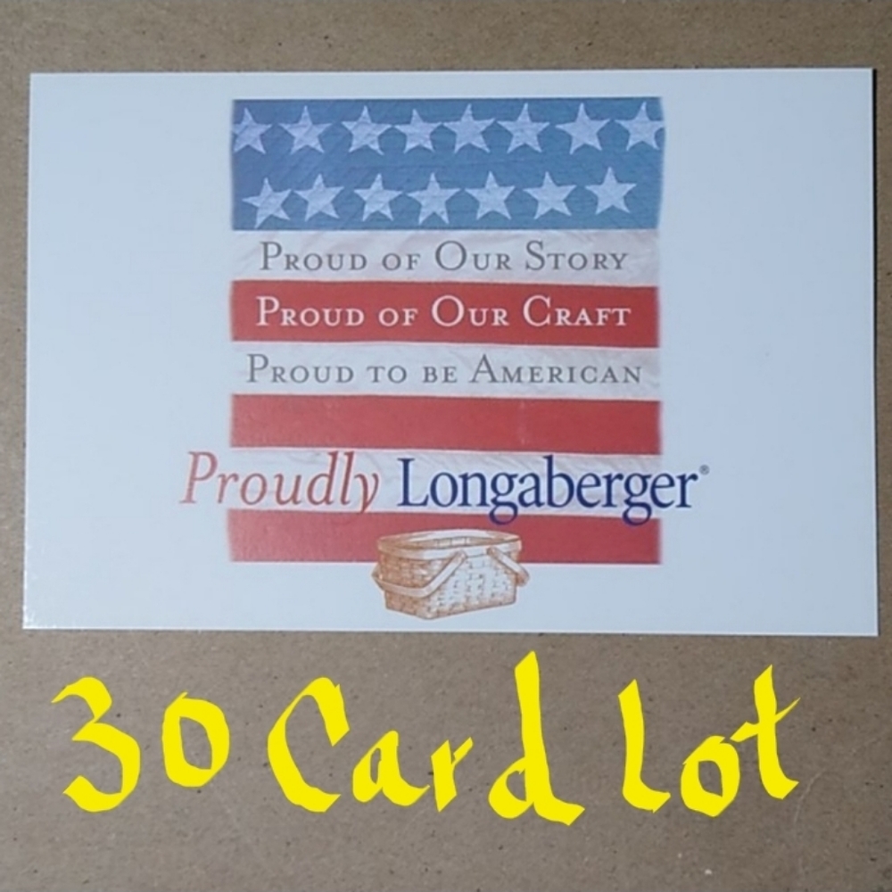LONGABERGER® bundle 6×4 Cards  FINAL